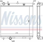 Радиатор охлаждения двигателя OPEL CROSSLAND, OPEL CROSSLAND, NISSENS (63505)