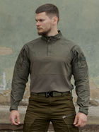Тактическая рубашка BEZET Fight 2.0 10490 2XL Хаки (2000137543447) - изображение 1