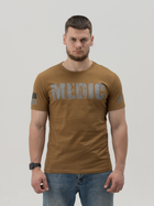 Тактична футболка BEZET Medic 10125 3XL Койот (2000117847718) - зображення 1