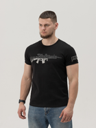 Тактична футболка BEZET Warrior 10131 L Чорна (2000124676646) - зображення 3