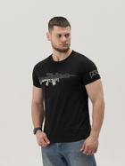 Тактична футболка BEZET Warrior 10131 2XL Чорна (2000105901118) - зображення 4