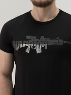 Тактическая футболка BEZET Warrior 10131 3XL Черная (2000134563752) - изображение 5