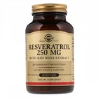 Натуральная добавка Solgar Resveratrol 250 мг with red Wine Extract Капсулы