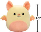 Pluszowa maskotka Squishmallows Nietoperz Megan z puszystym brzuszkiem 40 cm (0196566412354) - obraz 8