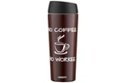 ARDESTO Термокухоль Coffee Time 450 мл, нержавіюча сталь, коричневий