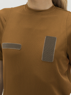Тактична футболка жіноча BEZET 10340 L Койот (ROZ6501032285) - зображення 4