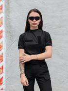 Тактическая футболка женская BEZET 10331 2XL Черная (ROZ6501032283) - изображение 6