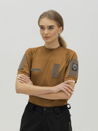 Тактична футболка жіноча BEZET 10340 S Койот (ROZ6501032287) - зображення 3