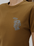 Тактическая футболка женская BEZET Commando 10103 2XL Койот (ROZ6501032310) - изображение 8