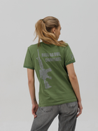 Тактична футболка жіноча BEZET Commando 10111 XL Хакі (ROZ6501032315) - зображення 2