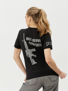 Тактическая футболка женская BEZET Commando 10118 L Черная (ROZ6501032318) - изображение 2