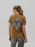 Тактична футболка жіноча BEZET Medic 10125 L Койот (ROZ6501032324) - зображення 4