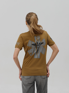 Тактична футболка жіноча BEZET Medic 10125 S Койот (ROZ6501032326) - зображення 5