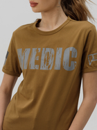 Тактична футболка жіноча BEZET Medic 10125 S Койот (ROZ6501032326) - зображення 6