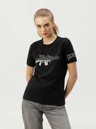 Тактическая футболка женская BEZET Warrior 10131 XL Черная (ROZ6501032345) - изображение 4
