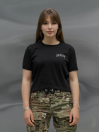 Тактическая футболка женская BEZET Bellona & Нерушимая 10447 L Черная (ROZ6501032348) - изображение 3