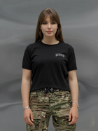 Тактическая футболка женская BEZET Bellona & Нерушимая 10447 S Черная (ROZ6501032350) - изображение 3