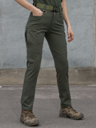 Тактичні штани жіночі BEZET Капелан 10614 M Хакі (ROZ6501032357) - зображення 4