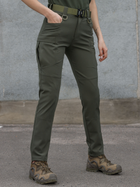 Тактичні штани жіночі BEZET Капелан 10614 XL Хакі (ROZ6501032359) - зображення 4
