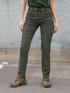 Тактичні штани жіночі BEZET Капелан 10614 XS Хакі (ROZ6501032360) - зображення 3