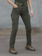 Тактичні штани жіночі BEZET Капелан 10614 XS Хакі (ROZ6501032360) - зображення 5