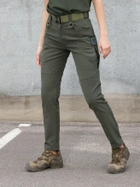Тактичні штани жіночі BEZET Капелан 10614 XS Хакі (ROZ6501032360) - зображення 6