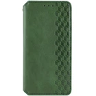 Чехол книжка на Xiaomi Redmi Note 13 4G / для сяоми редми ноте 13 эко кожа Зеленый Cubic (PU)