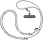 Ремінець для смартфона ArmorStandart Silicone Rope Titanium Grey with Grey holder (ARM76276)