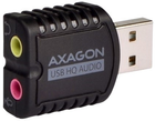 Звукова карта Axagon ADA-17 USB 2.0 Black (8595247903518)