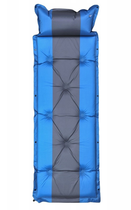 Самонадувний килимок SportVida SV-LN0004 180 x 60 см Blue-Grey (5903949201833) - зображення 2