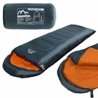 Спальний мішок SportVida SV-CC0065 Right Black-Orange (5903133419785) - зображення 4