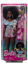 Lalka z akcesoriami Lalka Mattel Barbie with Roller Skates & Pet Puppy 28 cm (0194735162376) - obraz 1