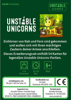 Додаток до настільної гри Asmodee Unstable Unicorns: Legendary Unicorns (3558380109785) - зображення 4