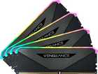 Оперативна пам'ять Corsair DDR4-3200 131072MB PC4-25600 (Kit of 4 x 32768) Vengeance RGB RT Black (CMN128GX4M4Z3200C16) - зображення 3