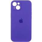 Защитный чехол-накладка Silicone Full Case AA Camera Protect для iPhone 14 Dark Purple (FullAAi14-22)