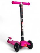 Детский трехколесный самокат Scooter Maxi 02 Pink-Black