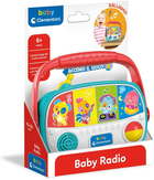 Radio Clementoni Baby z efektami świetlnymi i dźwiękowymi (8005125174393) - obraz 1