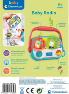 Radio Clementoni Baby z efektami świetlnymi i dźwiękowymi (8005125174393) - obraz 3