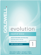 Zestaw Goldwell Evolution Neutral Wave lotion 60 ml + activator 20 ml + neutraliser 100 ml + fluid 30 ml (4021609035459)