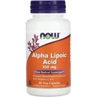 Добавка натуральна Now Foods Alpha Lipoic Acid 100мг Капсули