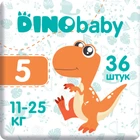 Підгузки дитячі DinoBaby 5 11-25 кг 36 шт. (4823098410614)