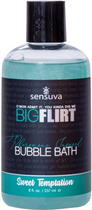 Płyn do kąpieli Sensuva Big Flirt Pheromone Bubble Bath z feromonami Sweet Temptation 237 ml (855559008256) - obraz 1