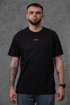 Чоловіча Оверсайз Футболка З Принтом Without Pink 1702 L/XL Black