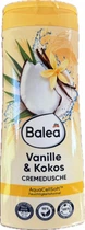 Крем-гель для душу Ваніль і кокос Balea Dusche & Creme Vanille und Cocos 300 мл