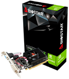 Відеокарта Biostar PCI-Ex GeForce GT 610 2GB GDDR3 (64bit) (700/1333) (VGA, DVI, HDMI) (VN6103THX6) - зображення 2
