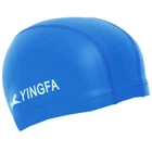 Шапочка для плавания текстильная с покрытием PU для взрослых YINGFA C0078 синий