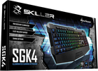Клавіатура дротова Sharkoon Skiller SGK4 USB Black (4044951020478) - зображення 4