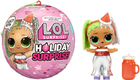 Lalka z akcesoriami L.O.L. Surprise Holiday Supreme Miss Merry w kuli (0035051593058) - obraz 1