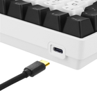 Клавіатура дротова Sharkoon Skiller SGK50 S3 Gateron Yellow USB White (4044951039678) - зображення 7