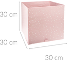 Контейнер для іграшок Atmosphera текстильний рожевий (3560238325490) - зображення 4